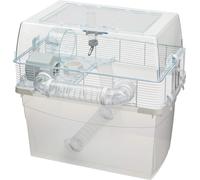 Chenquansarl-Duna Space Cage Pour Gerbille Et Hamster, Base Extra Profonde De 29,8 Cm Pour Creuser Instinctivement Tout En Contenant De La Litière Et Des Débris, Comprend Tous Les Accessoires Et Tunn