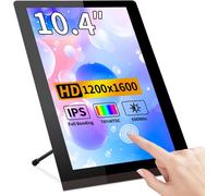 ChenQuanSarl-Écran Tactile 10,4 Pouces Ips 1200 X 1600 Format Vertical Mini Hdmi 500 Nits Lisible En Extérieur Moniteur Industriel Écran Tactile Capacitif Pour Ordinateur Portable Rasp Pi 5 Aida64 St
