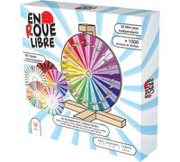 Chenquansarl-En Roue Libre Jeu De Société Adaptés A Tous 60 Roues Interchangeables + 10 Mini Jeux Et 1800 Actions Et Vérités Jeu Enfant Famille 2-12 Joueurs 20 Min Idée Cadeau Dès 7 Ans +