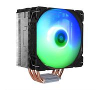 ChenQuanSarl-Ena A-Rgb Dissipateur Cpu Argb Tdp 180 W Avec Ventilateur 120 Mm Silencieux Argb Pwm, Refroidissement Haute Performance, 4 Tubes De Chaleur, Pour Amd Am4/Am5 Et Intel 1700/1200/115X