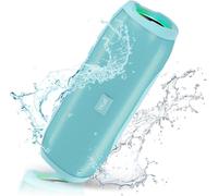 ChenQuanSarl-Enceinte Bluetooth Portable, 20W Hd Stéréo Haut-Parleur Bluetooth Avec Lumière Led, Enceinte Portable Sans Fil 36H Playtime Super Autonomie, Étanche Ipx6 Micro Intégré Support Aux, Tf/Us