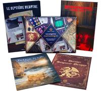 Chenquansarl-Escape Box - 4 Enquêtes, 10h De Gameplay - Escape Game - Jeu Denquête Immersif Et Collaboratif - 1 À 6 Joueurs - À Partir De 14 Ans - Version França