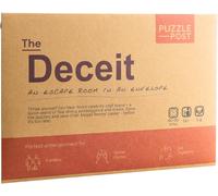 ChenQuanSarl-Escape Room Unique Dans Une Enveloppe Idéal Pour Les Groupes ¿ Familles Et Amis Parfait Pour Les Soirées De Jeux Escape Room In A Box Puzzle Mystery Game ¿ The Deceit