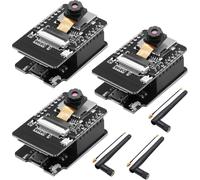 ChenQuanSarl-Esp Cam Cartes De Développement Wifi Bluetooth Espcam 2,4 G Dc 5 V Dual-Core Avec Caméra Ov2640 Carte Tf Avec Antennes Ipex Pour Arduino(3Pcs)