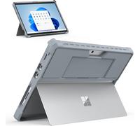 ChenQuanSarl-Étui Compatible Avec Microsoft Surface Pro 8 13 Pouces Touchscreen 2021,Coque De Protection Robuste Tout-En-Un Avec Dragonne,Étui Tablette Compatible Avec Clavier Type Cover,Bleu Glacier