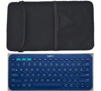 ChenQuanSarl-Étui De Protection En Néoprène Noir Pour Clavier Bluetooth Multi-Appareils Logitech K380 Et Étui Pour Clavier Sans Fil Arteck Hb030B (K380)