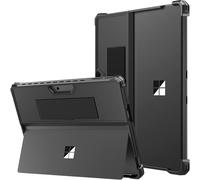 ChenQuanSarl-Étui Pour Microsoft Surface Pro 11,Surface Pro 10 13 Pouces,Coque De Protection Avec Bande À Main Pour Surface Pro 9/Pro 9 5G,Antichoc Housse Coque Compatible Avec Clavier Type Cover,Noir