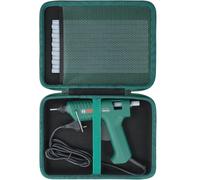 Chenquansarl-(Étui Uniquement) Hard Case Compatible Avec Pistolet À Colle Bosch - Pkp 18 E,Sac En Filet Pour Ranger Les Baton De Colle Pour Pistolet Bosch Ou D'autres Accessoires, Noir