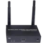 ChenQuanSarl-Extension Sans Fil Hdmi 100 M 4K @ 30 Fps 1 Récepteur Uniquement, Jusqu'À 100 M, Pr En Charge Ir, Convient Pour Ordinateur Portable, Pc, Youtube, Ps4 Vers Tv Hd Ou Projecteur
