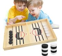 ChenQuanSarl-Fast Sling Puck Game,Catapult Board Game,Jeu De Palet À Fronde Rapide,Jouets Éducatifs Pour Enfants,Table Top Board Game,Jeu Déchecs Interactif,Board Game En Bois (A)