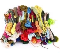 Chenquansarl-Fila Broder Dmc, Fil À Broder En Coton Dmc, Fil De Arc-En-Ciel, Jeu De Fils À Broder En Coton Fil À Broder Fils De Point Bracelet D'amitié Fils Pour Fils De Point De Croix Bracelet Fil B