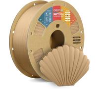 ChenQuanSarl-Filament Pla Matte 1.75Mm Marron Clair, 1Kg(2,2Lbs) Neatly Wound Surface Mate Filaments Pour Imprimante 3D Fdm, Précision Dimensionnelle +/- 0,02 Mm (Marron Clair)