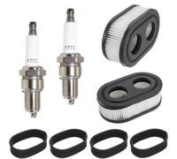 ChenQuanSarl-Filtre A Air De Tondeuse Pour Briggs & Stratton 593260 5432 5432K 550E 550Ex 798452 Avec 2 Bougie D'Allumage