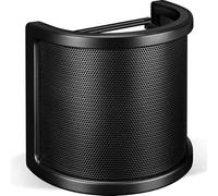 ChenQuanSarl-Filtre Anti-Pop, Triple Maille Métallique, Mousse Et Couche D'Étamine Pour Microphone Portable, Accessoires De Microphone Pour Enregistrement Vocal, Vidéos Youtube, Streaming