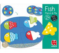 Chenquansarl-Fish Mix & Match-Un Premier Jeu Éducatif Et Logique Sur Les Couleurs Pour Enfant Dès 2 Ans, 53476