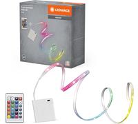 Chenquansarl-Flex Bande Lumineuse À Led Alimentée Par Batterie, 5 W, Contrôle Des Couleurs Rgb, Longueur 5 M, Dimmable, Flexible Et Pliable, Adaptée Aux Applications Intérieures, Led Non Remplaçable