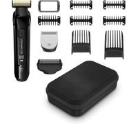 Chenquansarl-Forever Sharp Ultimate Tondeuse Barbe, Taille Et Rase, Réglages 0 À 17 Mm, Revêtement Titane, Suivi Numérique De La Batterie, Autonomie 120 Min, Charge Rapide, Housse Antichocs Tn6201f4