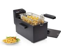 ChenQuanSarl-Friteuse 182727 ¿ 4 Portions - 2 000 W, 3 Litres, Acier Inoxydable, Noir