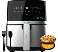 ChenQuanSarl-Friteuse Sans Huile 5,5 L Cecofry Full Inox 5500 Pro Accessoires. 1700 W, Diététique, Numérique, Finitions En Acier Inoxydable, Technologie Perfectcook, Comprend Des Accessoires