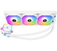 ChenQuanSarl-Frozen Prism 360 Refroidisseur D'Eau Argb Aio,Refroidisseur Liquide Processeur,Ventilateurs Pwm 3X120Mm,Système De Refroidissement À Eau,Haute Vitesse 1850 Tr/Min,Compatible Blanc Argb