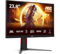 ChenQuanSarl-Gaming 24G4Ha - Moniteur Full Hd 24 Pouces, 200 Hz, 1 Ms, Comp. G-Sync, Hdr10 (1920X1080, 2X Hdmi 2.0, 1X Displayport 1.4) Noir-Rouge