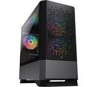 ChenQuanSarl-Gaming Boitier Pc Gaming Mg140Airrgbblack - Pour Cartes Mères Mini-Itx/Micro-Atx - 3 Ventilateurs Argb Inclus - Contrôleur Led - Radiateur De 280 Mm