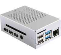 ChenQuanSarl-Gelid Solution Iceberry Raspberry Refroidisseur - Module De Ventilateur De Refroidissement Intégré - Fonctionnement Silencieux - Raspberry Pi 4 Modèle B - 91 X 62 X 33,5 - Argent