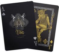 Chenquansarl-Gent Supply Creatures Of The Fae Jeu De Cartes Noir/Doré