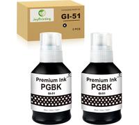 ChenQuanSarl-Gi-51 Gi51 Lot De Bouteilles D'Encre Compatibles Avec Canon Pixma Gi51 Gi-51 Pour Canon Pixma G1520 G1530 G2520 G2560 G2570 G3520 G3560 G3570 G3571 G3572 G4555 70 Noir