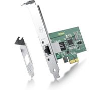 ChenQuanSarl-Gigabit Pci-E Carte Réseau Intel I210-T1 Chip, 1Gb Ethernet Pci Express X1 Lan Adaptateur, Single Rj45 Port Nic Pour Windows Server, Linux, Vmware Esx -