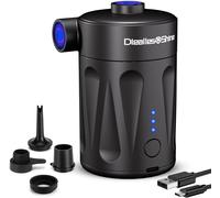 Chenquansarl-Gonfleur Electrique, 4000mah Pompe Electrique, Usb C Rechargeable Gonfleur Matelas Gonflable Avec 3 Buses Pour Bateau Pneumatique, Matelas Gonflable Piscine, Bouée, Sac À Vide