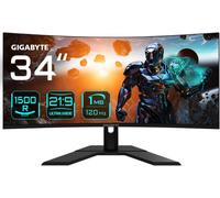 ChenQuanSarl-Gs34Wqc 34"" Moniteur De Jeu Incurvé Wqhd - 3440 X 1440, 120Hz, 1Ms, 300 Cd/M², Freesync Premium, Prêt Pour Hdr, Hdmi 2.0, Displayport 1.4