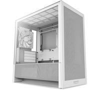 ChenQuanSarl-H3 Flow ¿ Boîtier Pc Gaming Micro-Atx ¿ Flux DAir Optimisé ¿ 1 Ventilateur 120 Mm Inclus ¿ Gpu Taille Standard ¿ Rad. 280 Mm Avant, 240 Mm Dessus ¿ Carte Mère Back-Connect ¿ Blanc