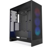 ChenQuanSarl-H7 Flow Rgb -Tour Moyenne Atx Circ. DAir Ventilateurs Rgb, Ventilateurs Inf. Refroidissement Direct Carte Graphique, Ventilateur Rgb Struct. Unique 360 Mm Incl., Gestion Des Câbles- Boît
