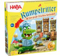 Chenquansarl-Haba Chevalier De Rumpelritter & Le Grand Spectacle De Dragon ¿ Classique De Jeu Nouvellement Édité Avec Une Structure De Tour 3d Impressionnante ¿ Pour Enfants À Partir De 4 Ans ¿ 20117