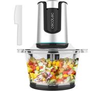 ChenQuanSarl-Hachoir Électrique D'Aliments Picadora Chopbeat 2000 Delhi Glass. 500 W, Hache, Coupe Et Broye La Viande, Les Légumes Et La Glace, 4 Feuilles En Acier Inoxydable, 2 Vitesses, Bol De 500