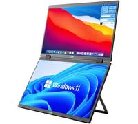 ChenQuanSarl-Hdr-72 Double Moniteur Portable Full Hd - Moniteur Portable - Moniteur Ultra Large - Moniteur Pliable - Écran Externe