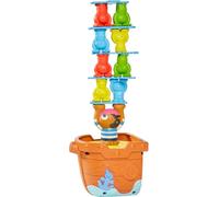 ChenQuanSarl-Hissez 'O' Pirates Jeux De Société Pour Enfants T72868, Jouet Enfant 4 Ans, Jeu D'Équilibre Multicolore Pour Groupes, Cadeau Anniversaire Idéal, Jeu D'Adresse Adapté À 4 Ans+