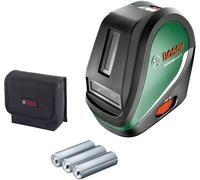 ChenQuanSarl-Home And Garden Laser Lignes Universallevel 3 (3 Piles Aa, Housse De Protection, Portée 10 M, Durée D'Auto-Nivellement 4 S, Autonomie 5 H) 0.603.663.900 Vert