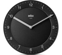 ChenQuanSarl-Horloge Murale Analogique Classique Avec Mouvement À Quartz Silencieux, Facile À Lire, Diamètre De 20 Cm, En Noir, Modèle Bc06B.