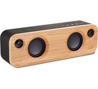 ChenQuanSarl-House Of Get Together Mini Enceinte Bluetooth Portable À Partir De Matériau Rewind Écologique, Bambou Et Aluminium Recyclable, Autonomie 10H, Caissons De Basses 6.35Cm, Haut-Parleurs