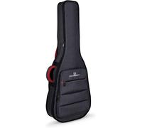 ChenQuanSarl-Housse Rembourrée Pour Guitare Acoustique Dreadnought Gris Foncé, Rembourrage 12 Mm, Sangles Sac À Dos, Poche Accessoires ¿ Étui Léger Pour Transport Quotidien