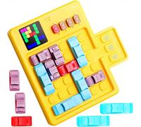 ChenQuanSarl-Huarong Puzzle Intelligent De Voiture Huarong Road Speed Escape Game Maze 1500 Niveaux De Bureau Brique Machine De Jeu Blocs De Stationnement Automatique Détection Logique Pensée Jouets