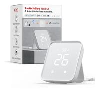 ChenQuanSarl-Hub 2 - Thermomètre Hygromètre Wifi, Télécommande Ir, Intelligente Ainsi Qu'Un Capteur De Lumière. Reliez Au Wi-Fi (2.4Ghz), Compatible Avec Alexa&Google Assistant