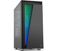 ChenQuanSarl-Hummer Blaster - Boîtier Argb Pro Atx-Micro Atx-Itx, Côté Verre Trempé, Espace Pour Jusqu'À 8 Ventilateurs, Usb 3.0, Bouton De Commande Led, Couleur Noire