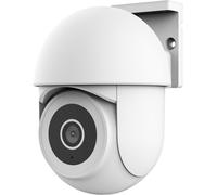 ChenQuanSarl-Ipcam-3900 Camera De Surveillance 360° Exterieure Avec Vision Nocturne, Lumière/Sirène/Microphone Intégrés, Détection Humaine, Camera Wifi Avec Application, Blanc