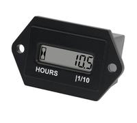 ChenQuanSarl-Jayron Resettable Hour Meter Ac 86V To 230V Lcd Digital Display No Battery, Utilisé Pour Les Tondeuses À Gazon Les Générateurs Les Vtt Les Tronçonneuses Les Motoneiges Et La Plupart Des