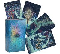 Chenquansarl-Jeu De Tarot Rider Waite Classique ¿ 78 Cartes Divinatoires ¿ Pour Débutants Ou Passionnés ¿ Tarot Pour Voyance, Pratique Ésotérique, Développement Personnel, Cadeau