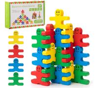 ChenQuanSarl-Jouet D'Équilibre En Bois Jouets À Empiler Tri Jouets Développer La Pensée Et Les Compétences Pratiques De Votre Jeux Montessori Pour Enfants 3 4 5 Ans Et Plus