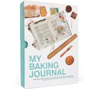 Chenquansarl-Journal Intime My Life Story Pour Anniversaire, Anniversaire De Mariage My Baking Journal Bleu